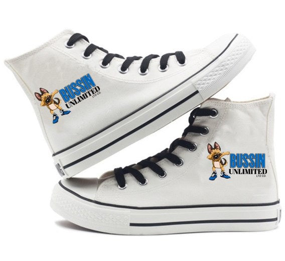 Bussin Unlimited Hi-Top Canvas Sneakers