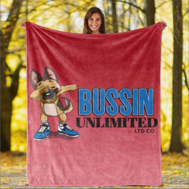 Bussin Fleece Blankets- Multiple Colors Available
