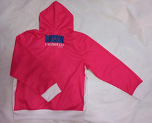 Load image into Gallery viewer, Pink/White Bussin Unlimited Hoodie-Youth
