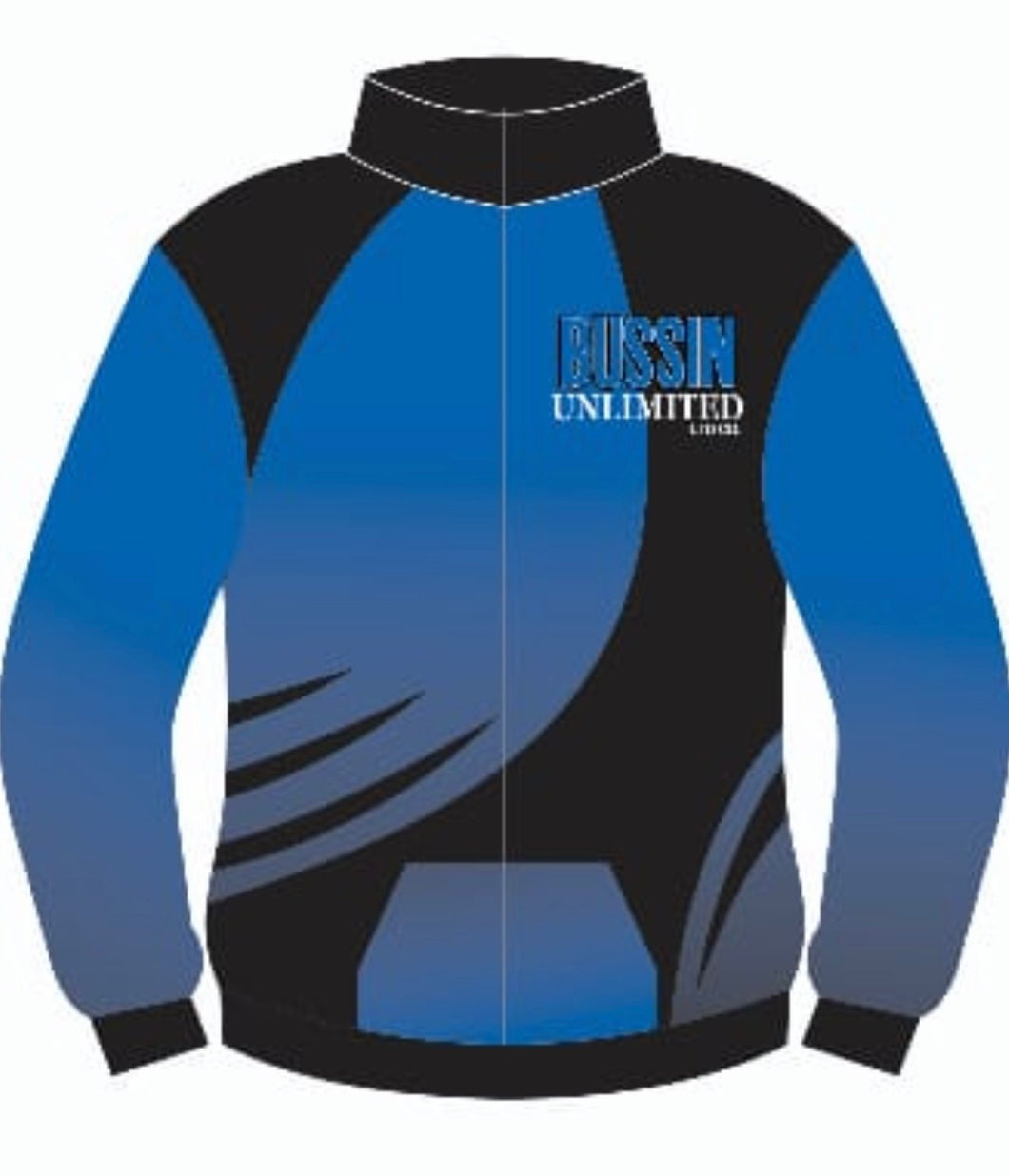 Blue/Black Bussin Unlimited Tracksuit- Adult