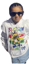 Load image into Gallery viewer, White Bussin Unlimited Hoodie-Youth
