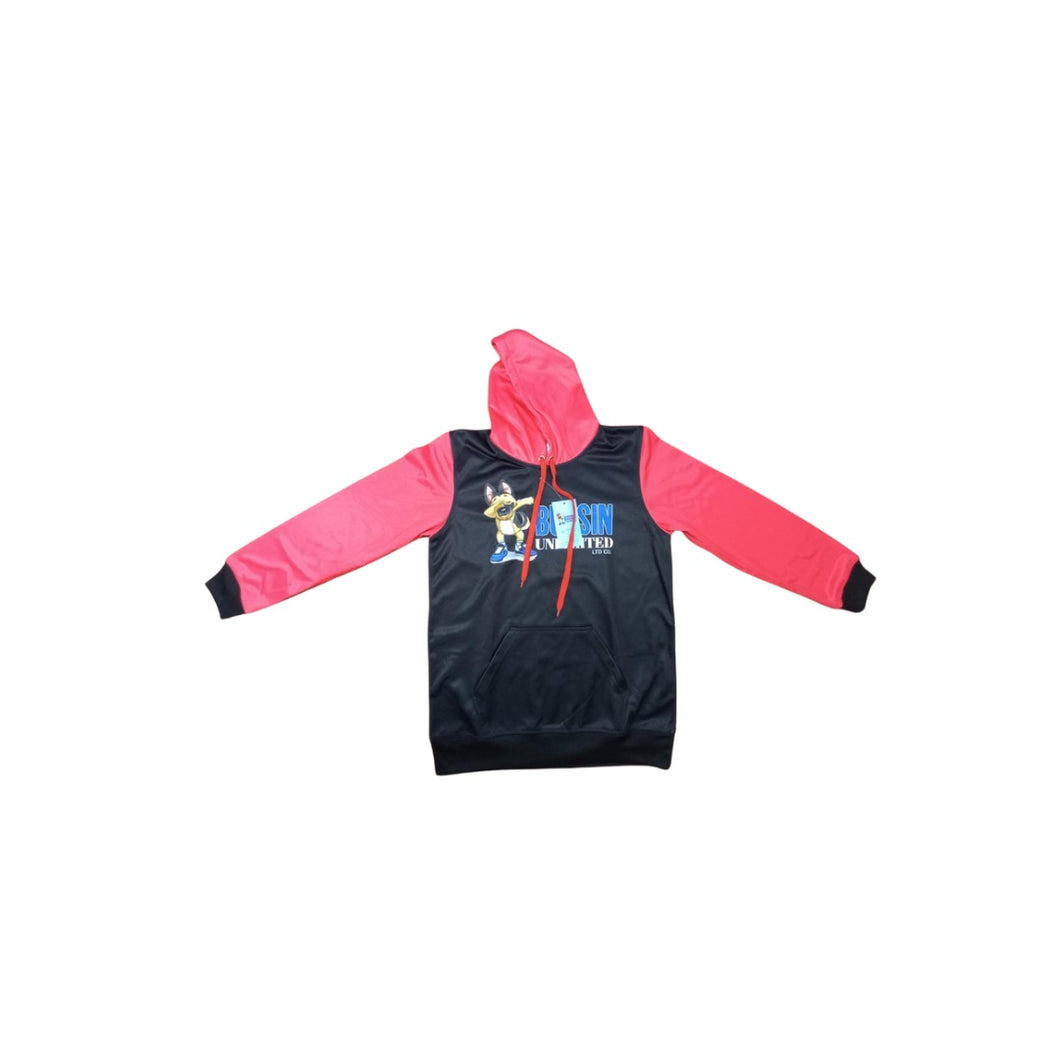 Red/Black Bussin Unlimited Hoodie- Youth